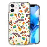 Apple iPhone 12 Mini Day of the Dead Design Double Layer Phone Case Cover