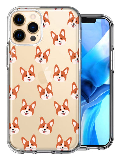 Apple iPhone 11 Pro Shiba Inu Polkadots Design Double Layer Phone Case Cover