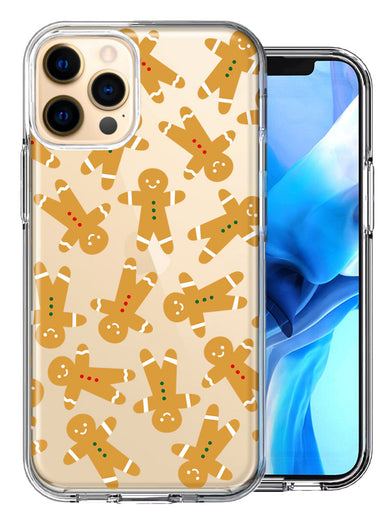 Apple iPhone 12 Pro Christmas Gingerbread Traditional Holiday Cookies By BillyElleCo Double Layer Phone Case Cover