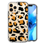 Apple iPhone 12 Pro Max Classic Animal Wild Leopard Jaguar Print Double Layer Phone Case Cover