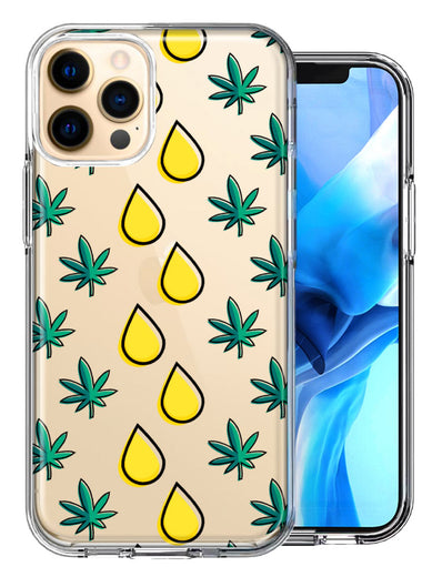 Apple iPhone 12 Pro Max Medicinal Drip Design Double Layer Phone Case Cover