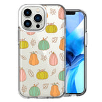 Apple iPhone 13 Pro Fall Autumn Fairy Pumpkins Thanksgiving Spooky Season Double Layer Phone Case Cover