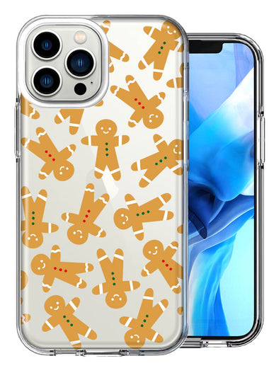 Apple iPhone 14 Pro Max Christmas Gingerbread Traditional Holiday Cookies By BillyElleCo Double Layer Phone Case Cover
