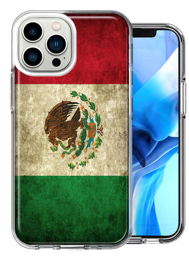 Apple iPhone 13 Pro Max Flag of Mexico Double Layer Phone Case Cover