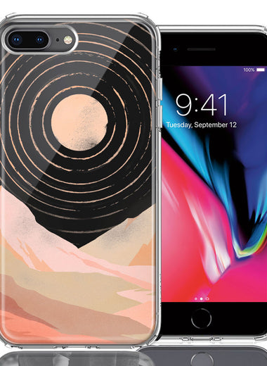 Apple iPhone 7/8 Plus Desert Mountains Design Double Layer Phone Case Cover