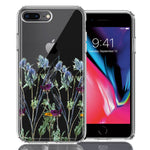 Apple iPhone 7/8 Plus Country Dried Flowers Design Double Layer Phone Case Cover