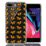 Apple iPhone 7/8 Plus Monarch Butterflies Design Double Layer Phone Case Cover