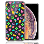 Apple iPhone XR Cute Lucky Marshmallow Cereal Nostalgic Double Layer Phone Case Cover