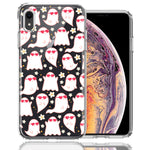 Apple iPhone XR Floating Heart Glasses Love Ghosts Vaneltines Day Cutie Daisy Double Layer Phone Case Cover