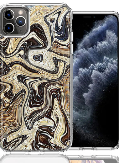 Apple iPhone 11 Pro Max Snake Abstract Design Double Layer Phone Case Cover