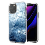 Apple iPhone 12 Pro Max Blue Ice Design Double Layer Phone Case Cover