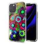 Apple iPhone 12 Pro Max Colorful Daisies Design Double Layer Phone Case Cover