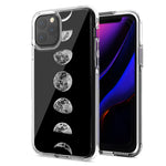 Apple iPhone 12 Mini Moon Transitions Design Double Layer Phone Case Cover