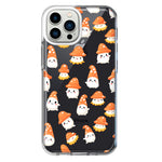 Apple iPhone 12 Pro Max Cute Cartoon Mushroom Ghost Characters Hybrid Protective Phone Case Cover