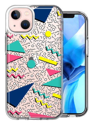 Apple iPhone 13 90's Saved By The Bell Design Double Layer Phone Case Cover