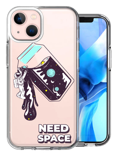 Apple iPhone 13 Need Space Astronaut Design Double Layer Phone Case Cover