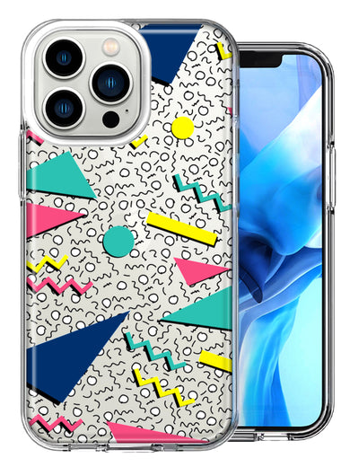 Apple iPhone 13 Pro 90's Saved By The Bell Design Double Layer Phone Case Cover