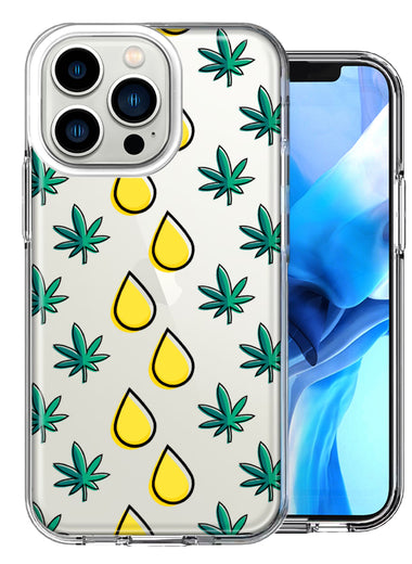Apple iPhone 13 Pro Medicinal Drip Design Double Layer Phone Case Cover
