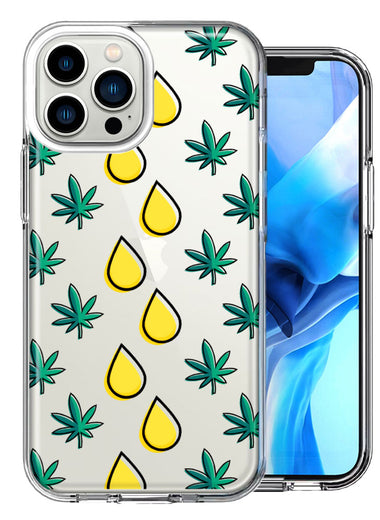 Apple iPhone 13 Pro Max Medicinal Drip Design Double Layer Phone Case Cover