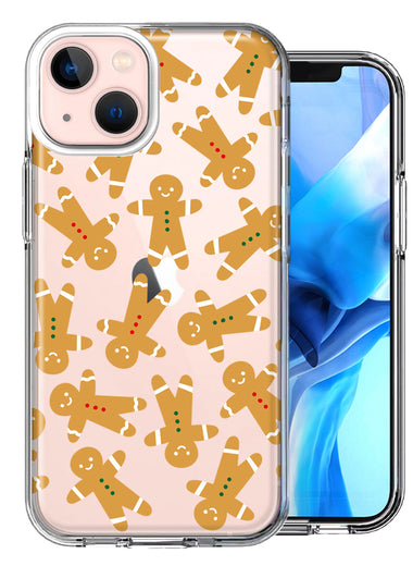 Apple iPhone 14 Plus Christmas Gingerbread Traditional Holiday Cookies By BillyElleCo Double Layer Phone Case Cover