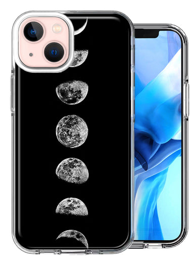 Apple iPhone 14 Moon Transitions Double Layer Phone Case Cover