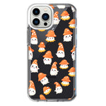 Apple iPhone 13 Pro Max Cute Cartoon Mushroom Ghost Characters Hybrid Protective Phone Case Cover