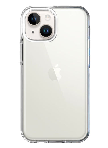 Apple iPhone 15 Plus Clear Shockproof Heavy Duty Double Layer Dual Hybrid Protective Phone Case Cover