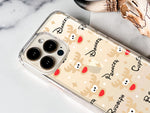 Apple iPhone 8 Plus Red Nose Reindeer Christmas Winter Holiday Hybrid Protective Phone Case Cover