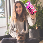 Apple iPhone 15 Pro Pink Clear Funny Text Quote Girl Boss Hybrid Protective Phone Case Cover