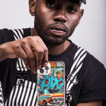 Apple iPhone 15 Pro Lowrider Painting Graffiti Art Hybrid Protective Phone Case Cover