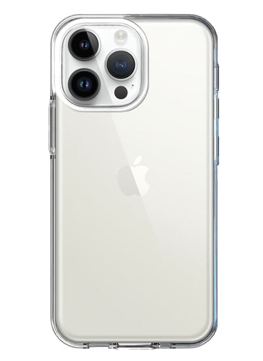 Apple iPhone 15 Pro Max Clear Shockproof Heavy Duty Double Layer Dual Hybrid Protective Phone Case Cover