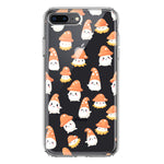 Apple iPhone 8 Plus Cute Cartoon Mushroom Ghost Characters Hybrid Protective Phone Case Cover