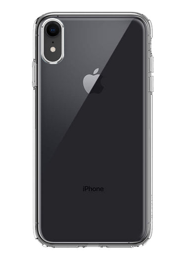 Apple iPhone XR Clear Shockproof Heavy Duty Double Layer Dual Hybrid Protective Phone Case Cover