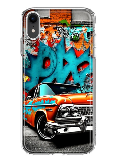 Apple iPhone XR Lowrider Painting Graffiti Art Hybrid Protective Phone Case Cover