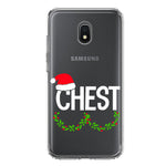 Samsung Galaxy J7 J737 Christmas Funny Ornaments Couples Chest Nuts Hybrid Protective Phone Case Cover