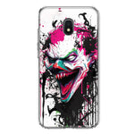 Samsung Galaxy J3 J337 Evil Joker Face Painting Graffiti Hybrid Protective Phone Case Cover