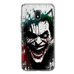 Samsung Galaxy J3 J337 Laughing Joker Painting Graffiti Hybrid Protective Phone Case Cover