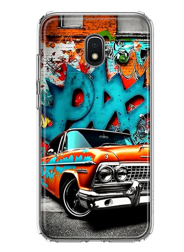 Samsung Galaxy J7 J737 Lowrider Painting Graffiti Art Hybrid Protective Phone Case Cover
