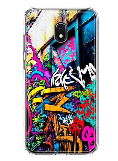 Samsung Galaxy J7 J737 Urban Graffiti Street Art Painting Hybrid Protective Phone Case Cover