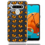 LG K51 Monarch Butterflies Design Double Layer Phone Case Cover