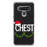 LG Stylo 6 Christmas Funny Ornaments Couples Chest Nuts Hybrid Protective Phone Case Cover