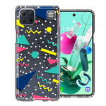 LG K92 90's Swag Shapes Design Double Layer Phone Case Cover