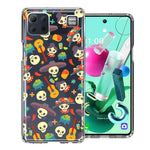 LG K92 Day of the Dead Design Double Layer Phone Case Cover