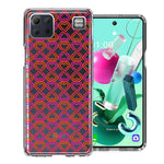 LG K92 Infinity Hearts Design Double Layer Phone Case Cover