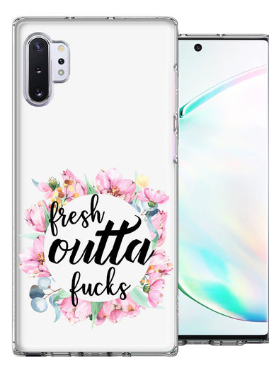 Samsung Galaxy Note 10 Fresh Outta Fs Design Double Layer Phone Case Cover