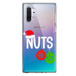 Samsung Galaxy Note 10 Christmas Funny Couples Chest Nuts Ornaments Hybrid Protective Phone Case Cover