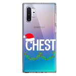 Samsung Galaxy Note 10 Christmas Funny Ornaments Couples Chest Nuts Hybrid Protective Phone Case Cover