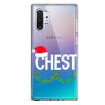 Samsung Galaxy Note 10 Plus Christmas Funny Ornaments Couples Chest Nuts Hybrid Protective Phone Case Cover