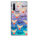 Samsung Galaxy Note 10 Red Nose Reindeer Christmas Winter Holiday Hybrid Protective Phone Case Cover