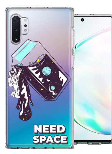 Samsung Galaxy Note 10 Plus Need Space Astronaut Stars Design Double Layer Phone Case Cover